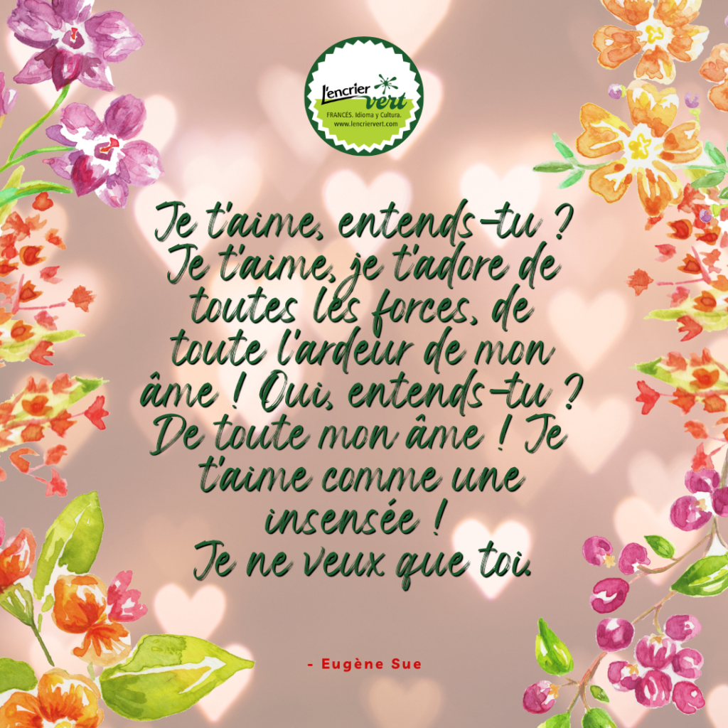 Frases en francés para celebrar el amor en San Valentín