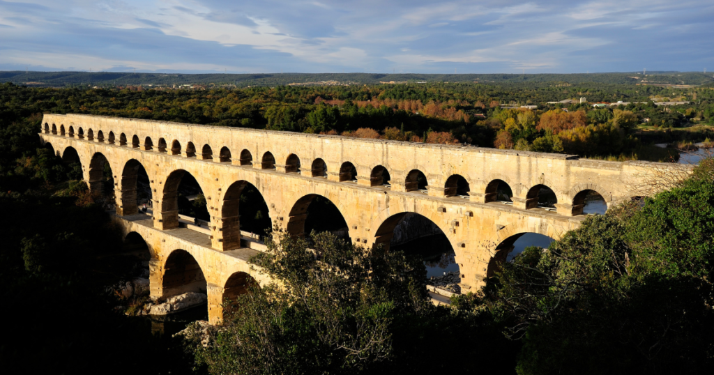 Monumentos franceses: Pont du Gard 